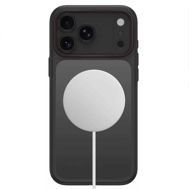 TECH-PROTECT MAGCAM MAGSAFE IPHONE 17 PRO / 18 PRO MATTA MUSTA/PUNAINEN