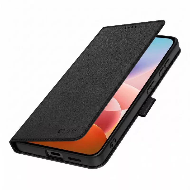 Tech-Protect lompakko Xiaomi Redmi 17 4G / 5G musta