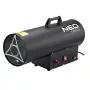 NEO TOOLS 90-085-01 kaasulämmitin 50 kW termostaatilla, IPX4, LPG, 1000 m³/h ilmavirta, sisältää säätimen ja letkun