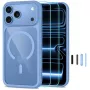 TECH-PROTECT MAGONE MAGSAFE CC + GLAS 2ER-PACK IPHONE 17 PRO / 18 PRO VAALEANSININEN/KIRKAS