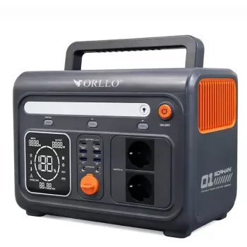 Kannettava voimalaitos Orllo 1200W/1500W energianvarastointi LIFEPO4 EVE