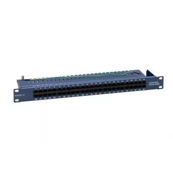 EMITERNET 19 puhelinpaneeli/ISDN 50xRJ45 (1U) sininen FN/TEL/FA850KT5084BK