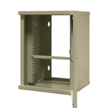 EMITER EM/SH02B5412-08 Light Series 19 tuuman 12U seinäasennettava verkkokaappi, karkaistu lasiovi, 550×450×590 mm