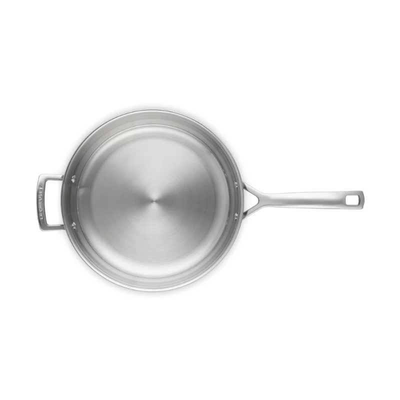LE CREUSET 3-kerroksinen ruostumaton teräspaistinpannu ilman pinnoitetta Ø28cm