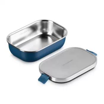 LE CREUSET lounasrasia ON THE GO 900 ml sininen