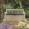KETER säilytyspenkki Eden puutarhapenkki 265L beige