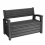 KETER säilytyspenkki Otter Bench 227L harmaa