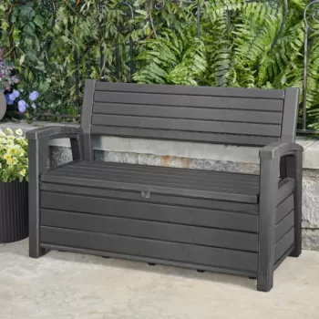 KETER säilytyspenkki Otter Bench 227L harmaa