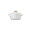 LE CREUSET Mini Cocotte keraaminen vuoka Ø10cm valkoinen