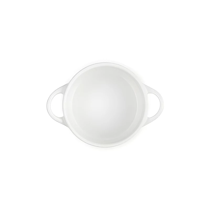 LE CREUSET Mini Cocotte keraaminen vuoka Ø10cm valkoinen