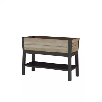 KETER kukkaruukku Deco Elevated Garden Bed 48L pähkinä