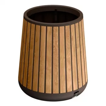KETER kukkaruukku Deco Conic Planter venetsianruskea