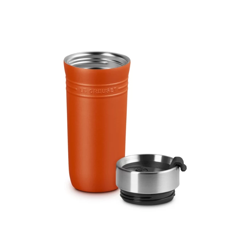 LE CREUSET termomuki ON THE GO 350 ml oranssi