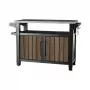 KETER grilli-pöytä Deco Unity XL 207L pähkinä-sävy