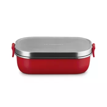 LE CREUSET lounasrasia ON THE GO 900 ml punainen