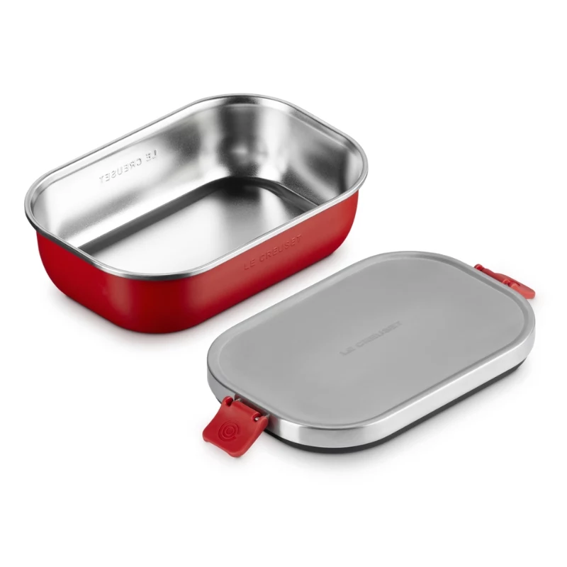 LE CREUSET lounasrasia ON THE GO 900 ml punainen