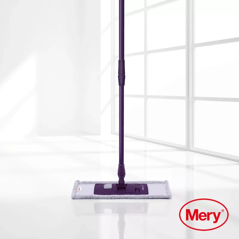MERY mikokuitu moppi 45 cm metallivarrella 140 cm