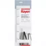RAYEN ovenkoukku ripustukseen / 5 koukkua / valkoinen