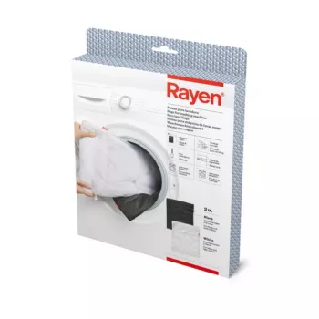 RAYEN pyykkisarja 2 kpl 50x40 cm musta/valkoinen
