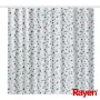 RAYEN suihkuverho 180x200cm valkoinen/sininen, polyesteri