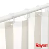 RAYEN suihkuverho 180x200cm valkoinen/beige, PEVA
