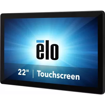 Elo Touch Solutions Elo I-Series 2.0 ESY22i3 - All-in-One (kokonaisratkaisu) - Core i3 8100T / 3,1 GHz - RAM 8 GB - SSD 128 GB - UHD Graphics 630 - GigE - WLAN: 802.11a/b/g/n/ac, Bluetooth 5.0 - Win 10 IoT Enterprise LTSC 64-bit - Näyttö: LED 54,6 cm (21,5