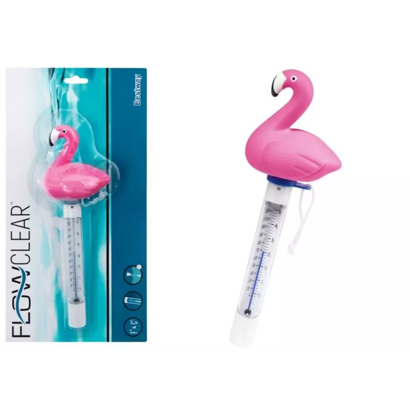 Bestway Flowclear kelluva flamingo-uima-altaan lämpömittari 9770