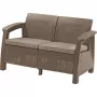 KETER puutarhasohva Corfu Love Seat beige