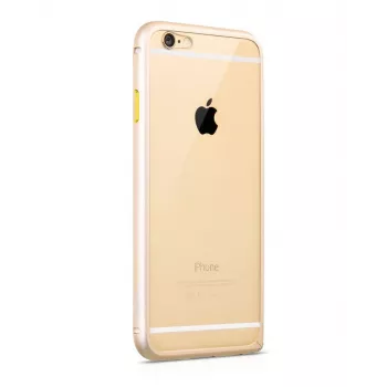 Apple iPhone 6 / 6s Blade Series alumiininen bumper HI-T022 kulta