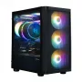 Zalman M4 SE musta mATX Mini Tower PC-kotelo 6x 120mm FRGB-tuulettimella