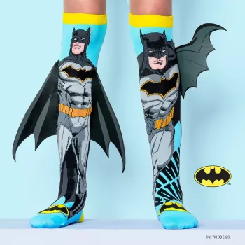 MADMIA lasten polvisukat sukat DC Comics / Batman 3D-siivillä / MB001