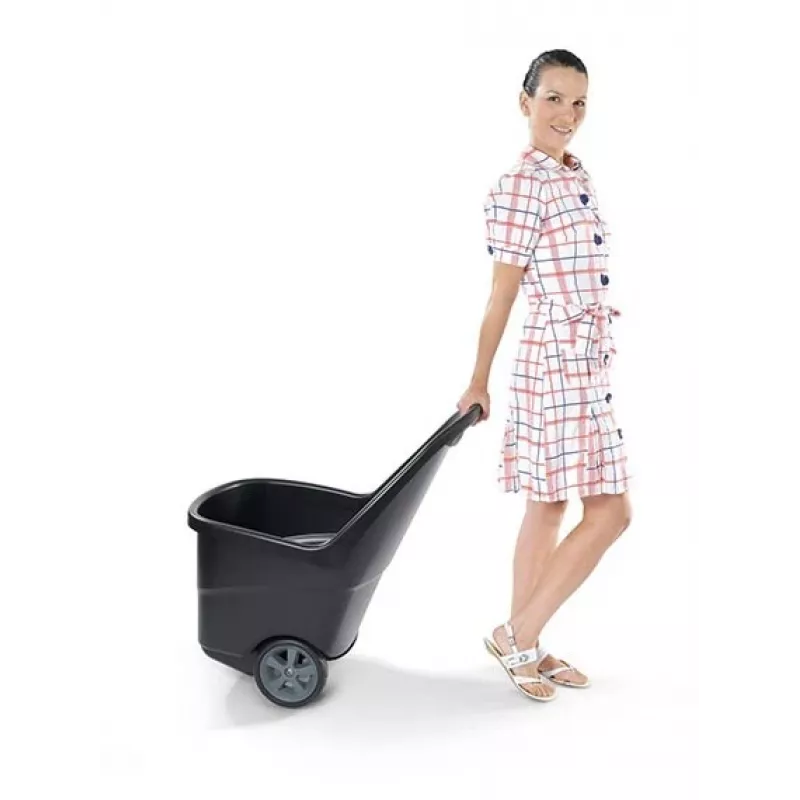 KETER Easy Go XL 62L tummanharmaa