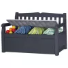 KETER säilytyspenkki Eden Garden Bench 265L harmaa