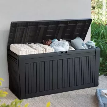 KETER Comfy säilytyslaatikko 270L harmaa