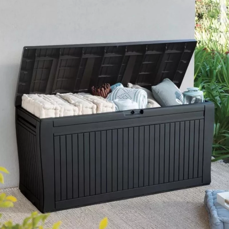 KETER Comfy säilytyslaatikko 270L harmaa