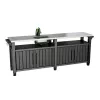 KETER Unity Chef -grillipöytä 415 L harmaa