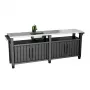KETER Unity Chef -grillipöytä 415 L harmaa