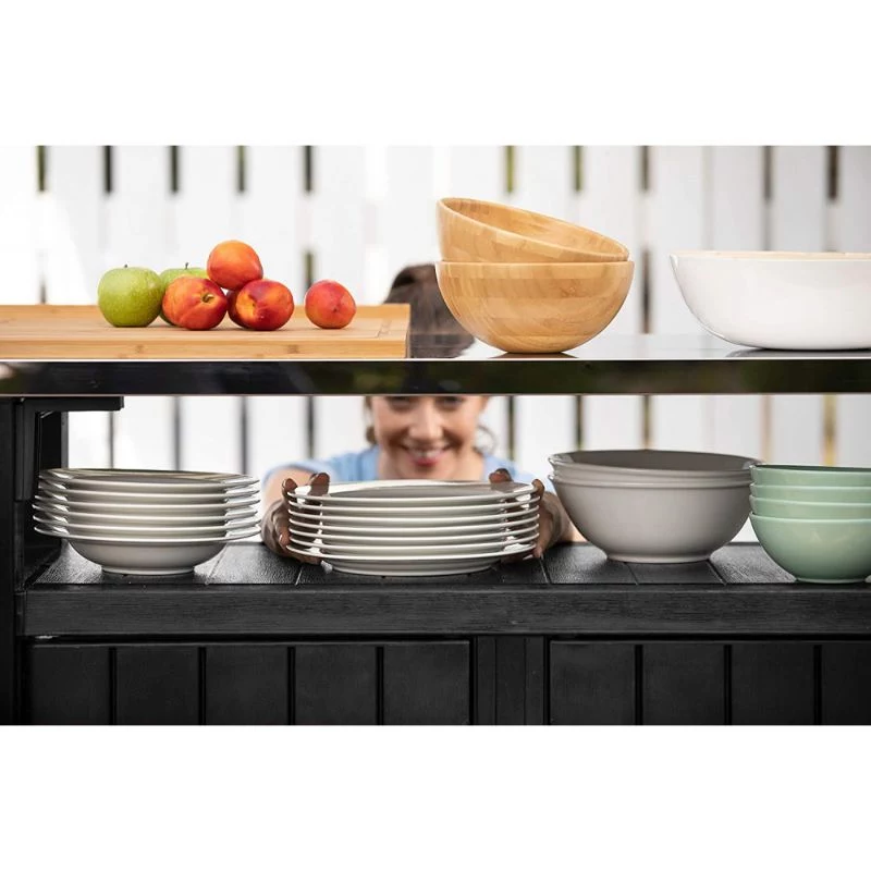 KETER Unity Chef -grillipöytä 415 L harmaa