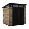 KETER puutarhavaja Deco Pent 7x7 saarninsävy