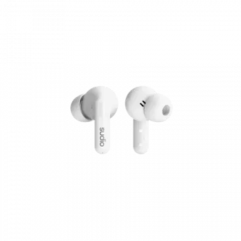 Sudio C8 in-ear-kuulokkeet, ANC, Bluetooth 5.4, valkoinen