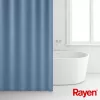 RAYEN suihkuverho 180x200 cm sininen, polyesteri