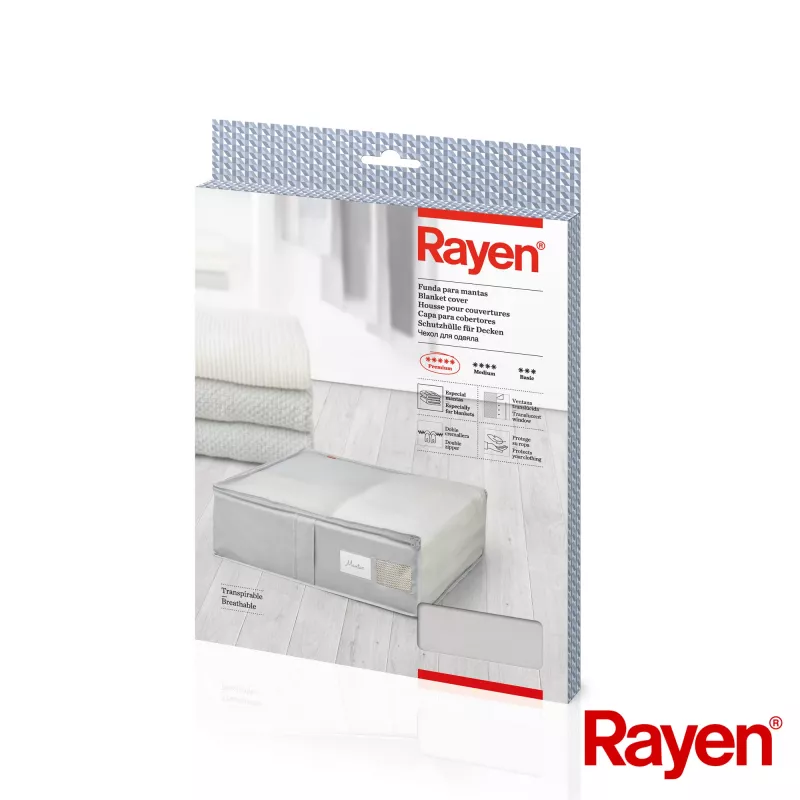 RAYEN Premium harmaa peitelaatikko 65x55x20 cm