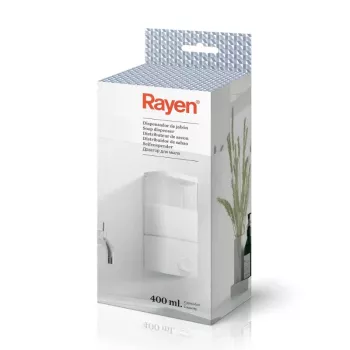 RAYEN Nestesaippua-annostelija / valkoinen / 400ml