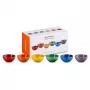 LE CREUSET 6 kpl kivitavarakulhoja 330ml eri väreissä