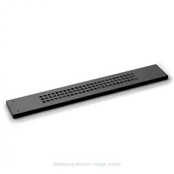 Triton RAB-PO-XF1-X1 suodatin 600 mm leveälle rack-alustalle, musta