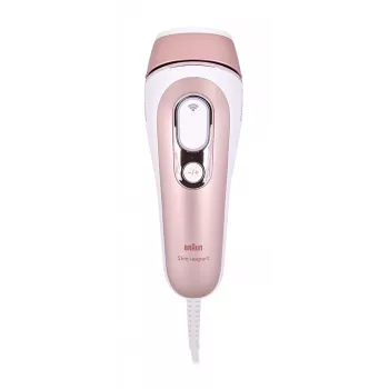 Braun PL7432 IPL Silk·expert Pro 5 karvanpoistolaite SensoAdapt™-tekniikalla, 400 000 välähdystä, 10 tehotasoa, tarkkuusosa, Venus Swirl -parranajokone, valkoinen