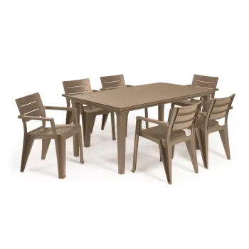 KETER puutarhatuoli Julie beige