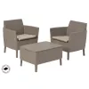 KETER puutarhatuolit 2 kpl Salemo Duo beige