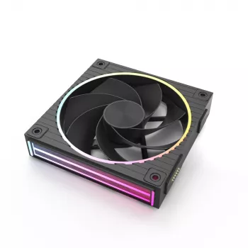 Zalman ZM-DF120R, 120 mm daisy-chain-tuuletin, reverse, 2300RPM, musta