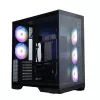 Zalman D50, ATX Mid Tower PC-kotelo, 3 x 120 mm tuuletinta, musta